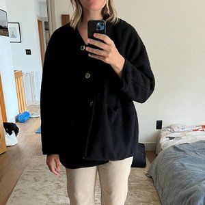 Worker's Nobility Midi Jacket Black, One size